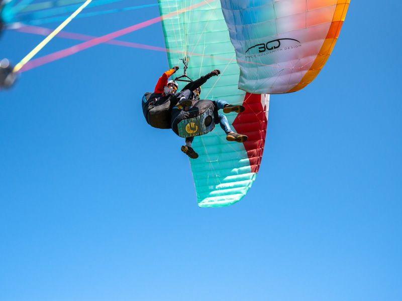 Gemeinsam mit deinen Liebsten über den Alpen Gleitschirmfliegen